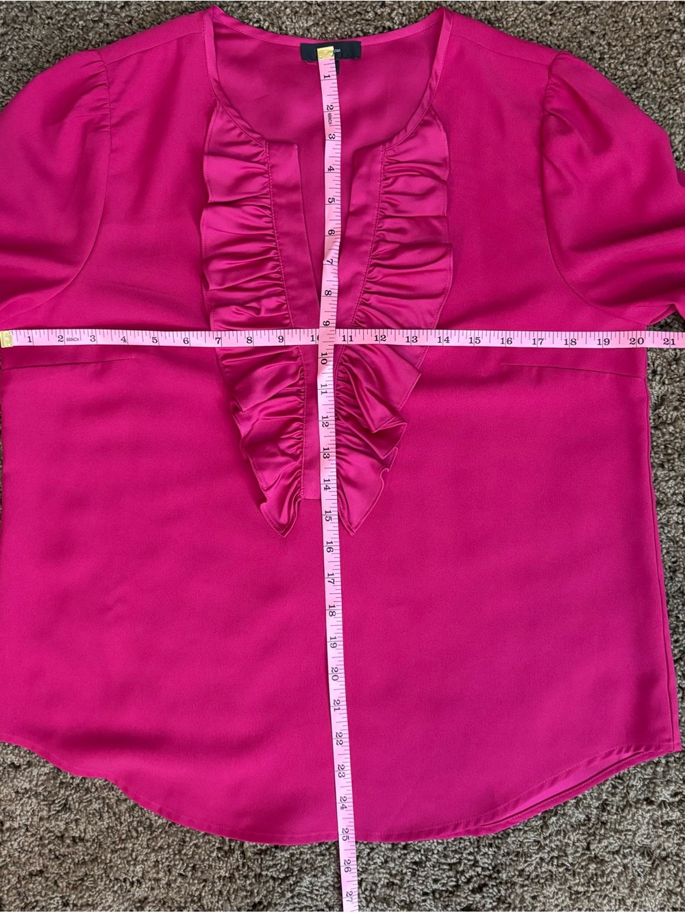 J. CREW 💕 V-Neck Ruffle Blouse - Picture 10 of 14